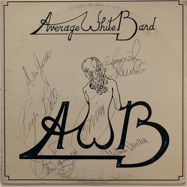 Average White Band – AWB signed 1974 Vinyl LP