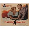 Image 1 : Judge Steps Out original 1948 vintage lobby card
