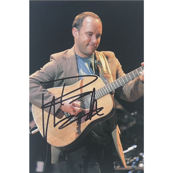 Dave Matthews signed photo