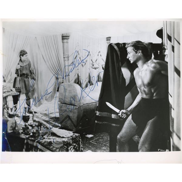 Lex Barker signed movie photo