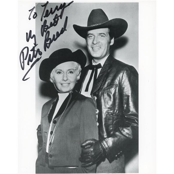 Mavericks Peter Breck signed photo