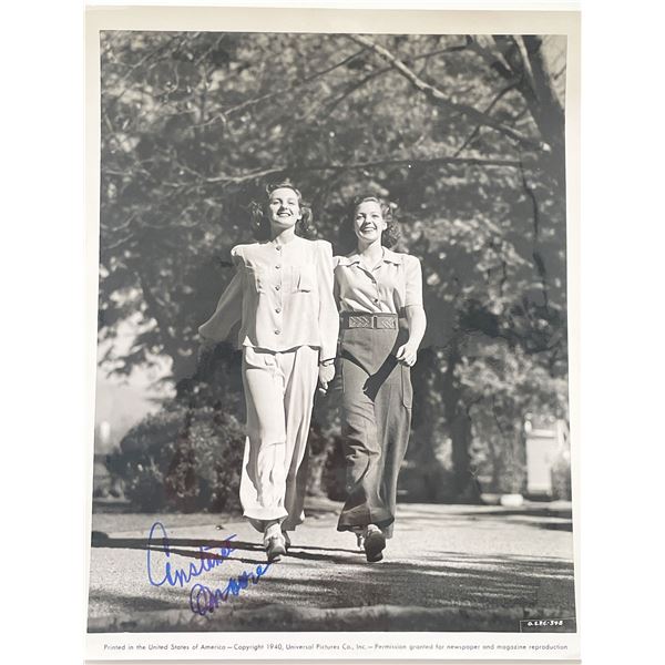 Constance Moore signed photo