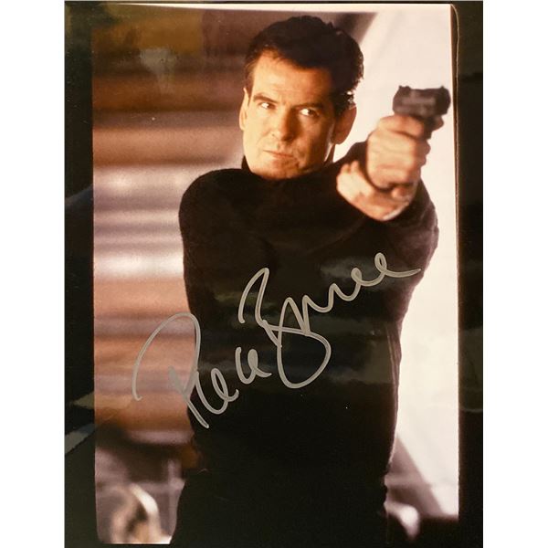 Pierce Brosnan Signed Photo