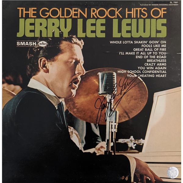 Jerry Lee Lewis Signed Album