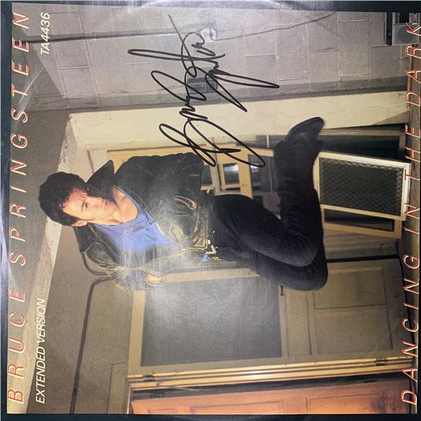 Bruce Springsteen Dancing In The Dark signed EP