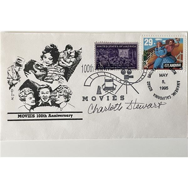 Charlotte Stewart signed cover