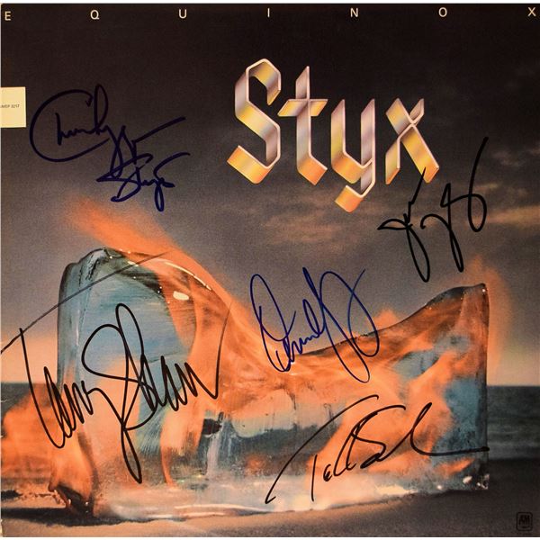 Styx signed Equinox album