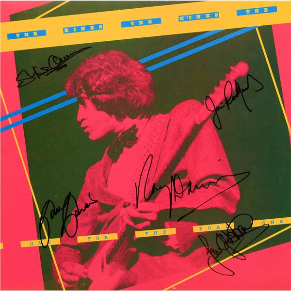 The Kinks signed One For The Road album