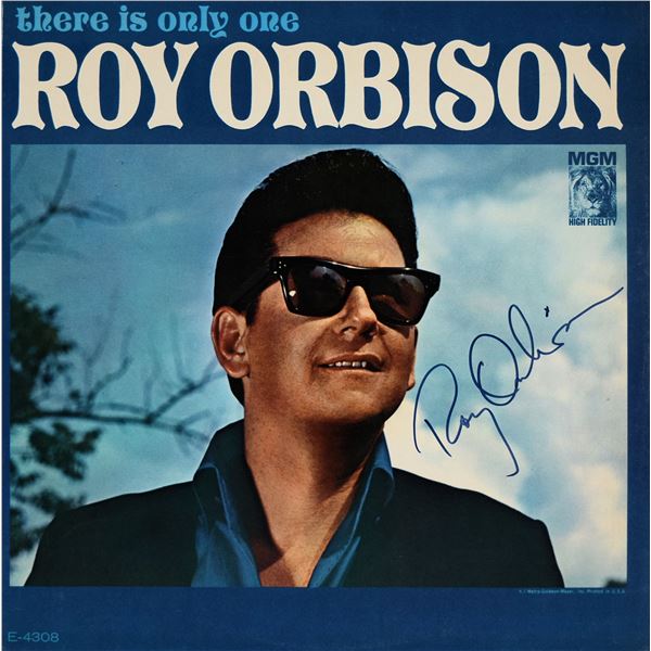 Roy Orbison signed There Is Only One Roy Orbison album