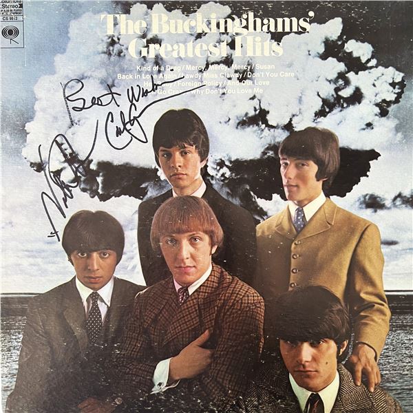 The Buckinghams Greatest Hits signed album