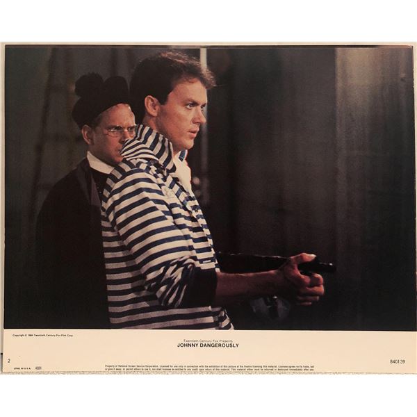 Johnny Dangerously original 1984 vintage lobby card