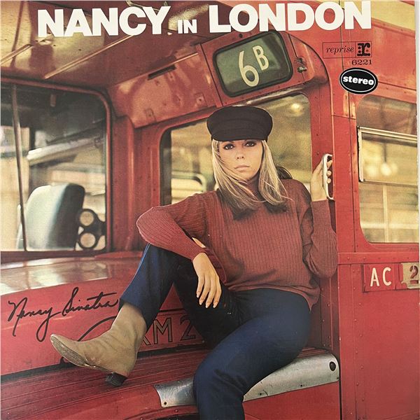 Nancy Sinatra Nancy In London signed album