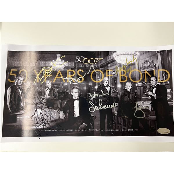 Bond 50 Years of Bond signed photo