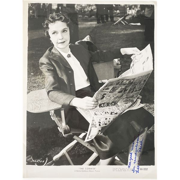 Lillian Gish signed photo