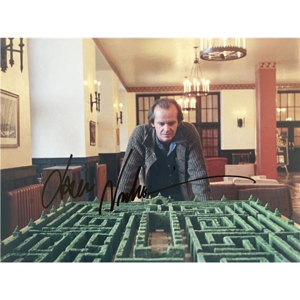The Shining Jack Nicholson signed movie photo