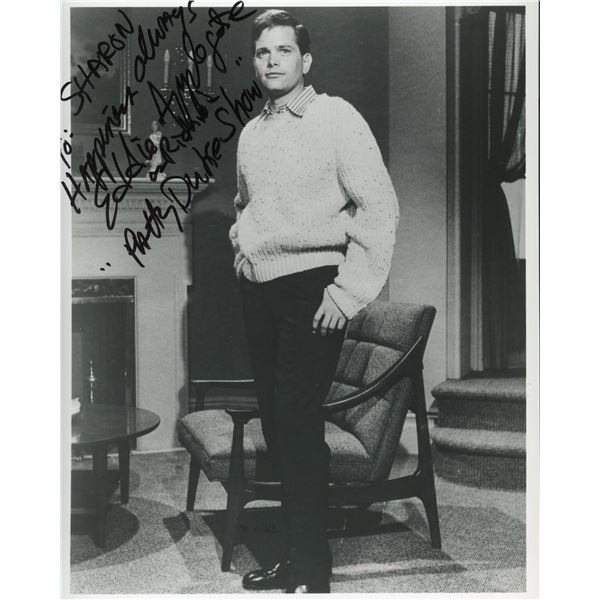 Patty Duke Show Eddie Applegate signed photo