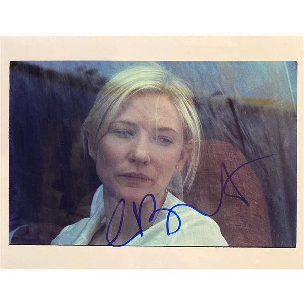 Babel Cate Blanchett signed movie photo