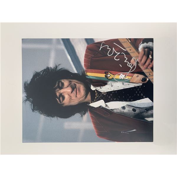 Ronnie Wood signed photo
