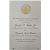 Image 1 : Joe Biden Presidential Inauguration Invitation