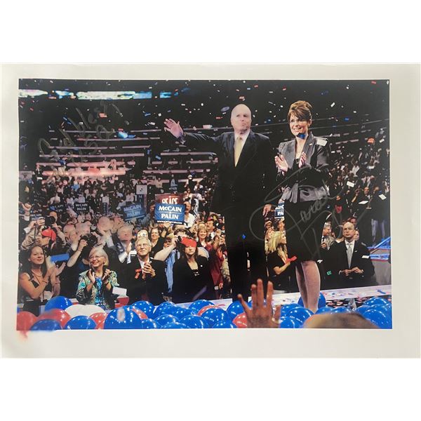 Governor of Alaska Sarah Palin signed photo