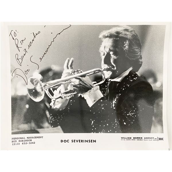 Doc Severinsen signed photo
