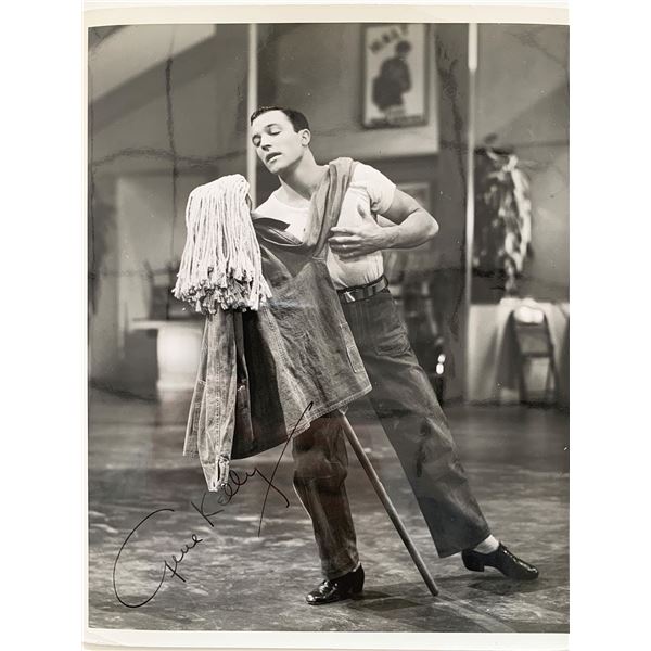 Gene Kelly signed photo