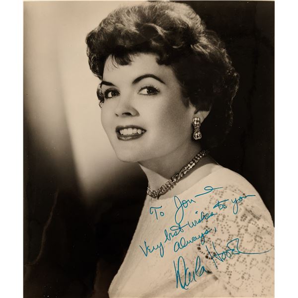 Our Gang Darla Hood Signed Photo