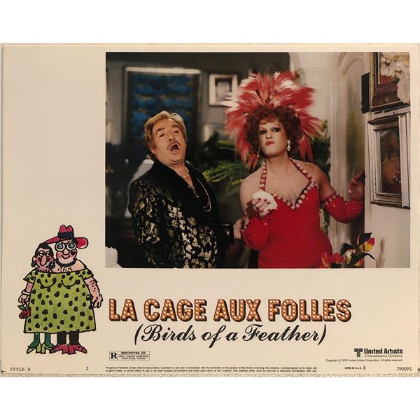La Cage Aux Folles Original 1979 Vintage Lobby Card