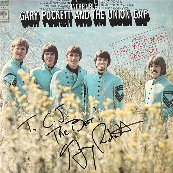 Gary Puckett And The Union Gap signed Incredible album