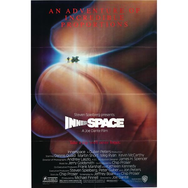 Innerspace Original 1987 Vintage One Sheet Poster