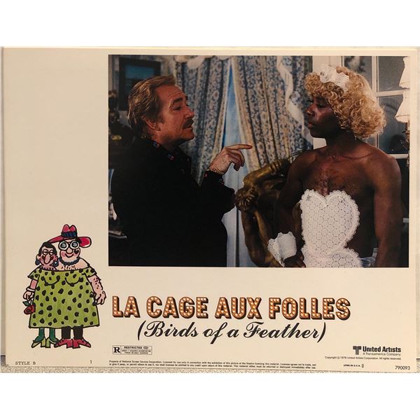 La Cage Aux Folles Original 1979 Vintage Lobby Card