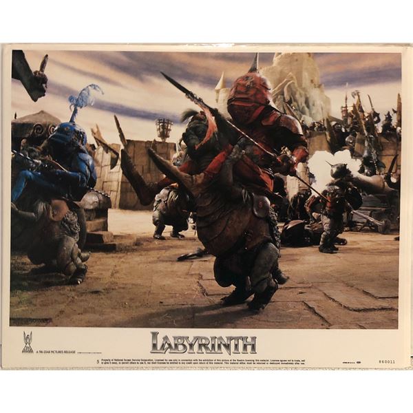 Labyrinth Original 1986 Vintage Lobby Card