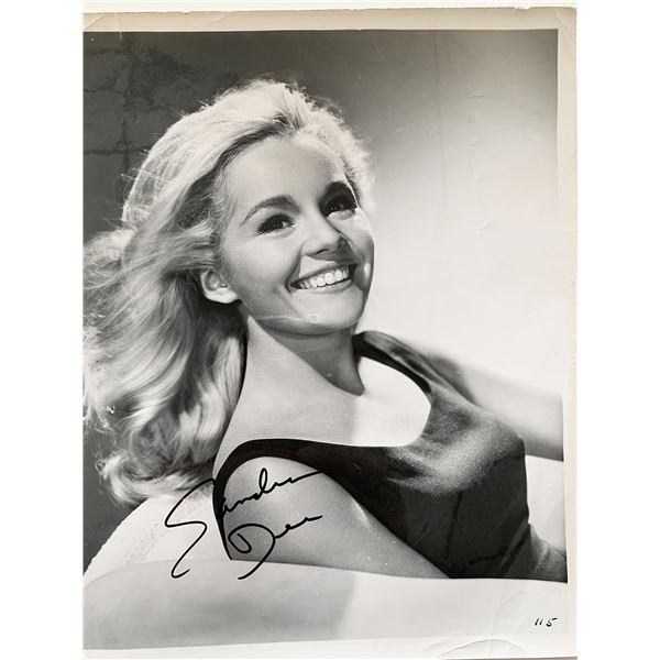 Sandra Dee signed photo