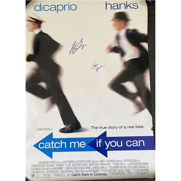 Catch Me If You Can signed movie poster