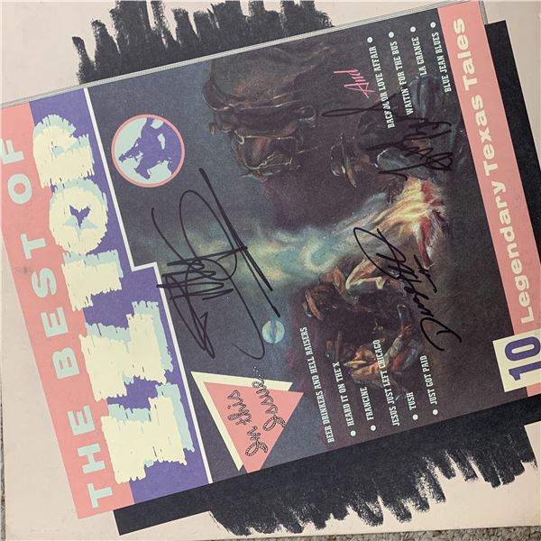 The Best Of ZZ Top signed album