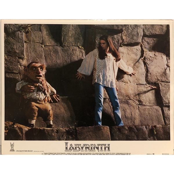 Labyrinth Original 1986 Vintage Lobby Card
