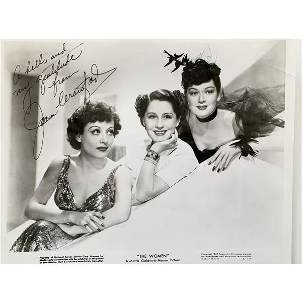 The Women 1947 Joan Crawford signed movie photo