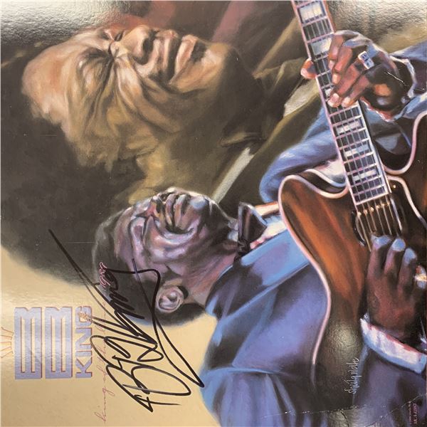 BB King signed album