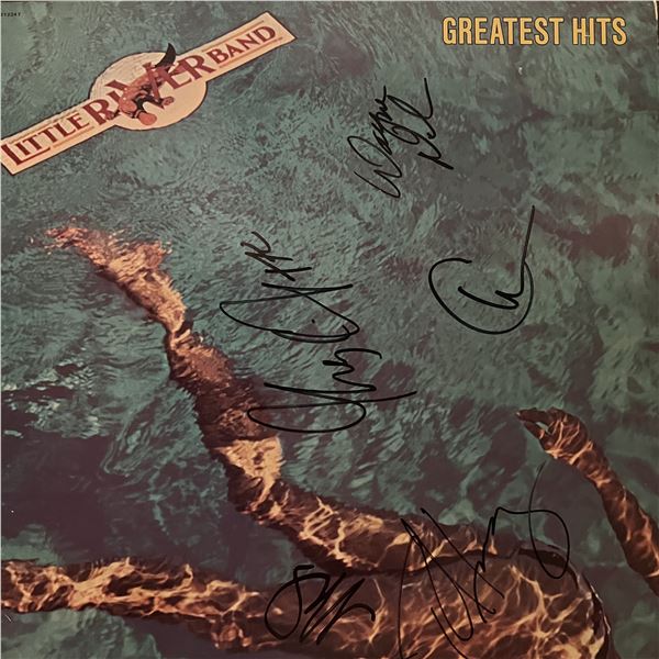 Little River Band Greatest Hits signed album