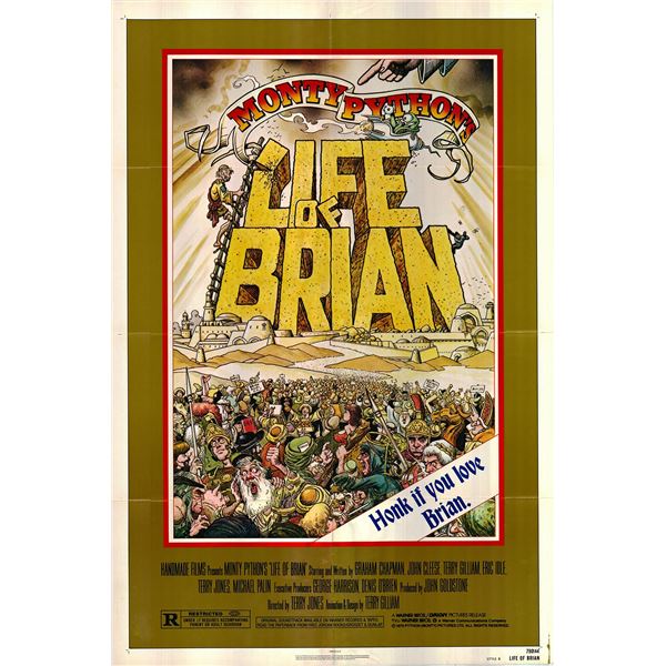 Life of Brian Original 1979 Vintage One Sheet Poster