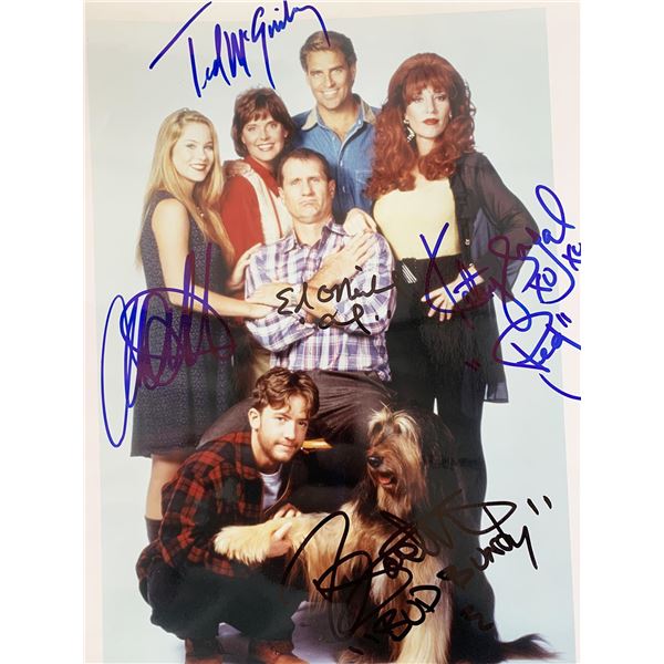 Married... with Children cast signed photo