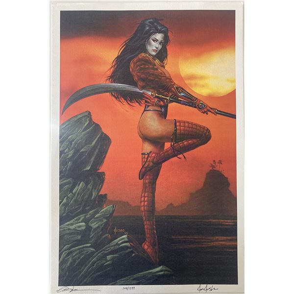 Joe Jusko signed original art
