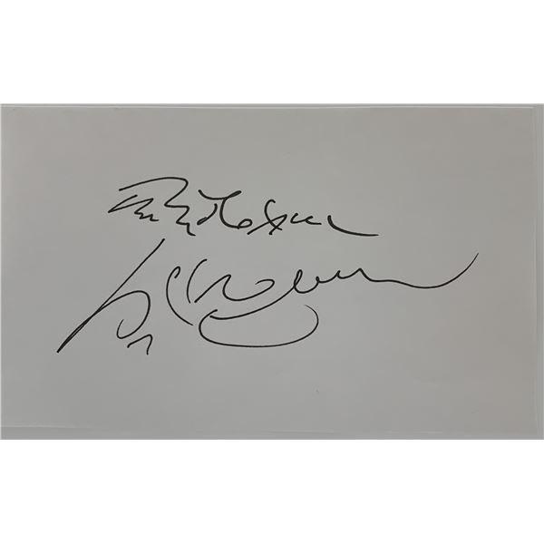 Dalai Lama original signature