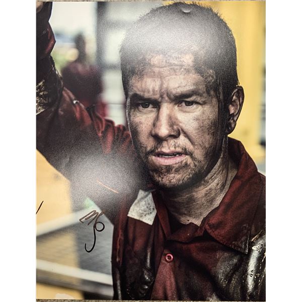 Mark Wahlberg signed photo