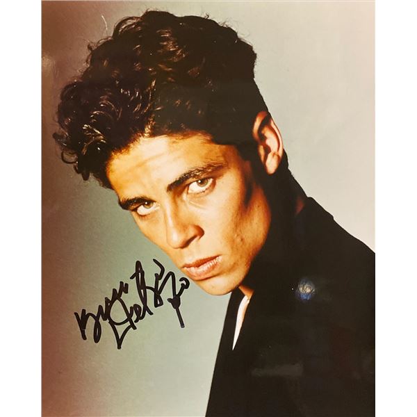 Benicio del Toro Signed Photo