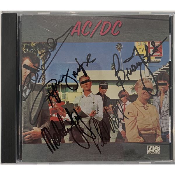 AC/DC signed Dirty Deeds CD