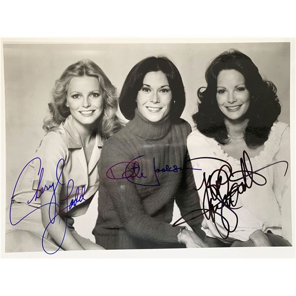 Charlie's Angels cast signed photo