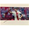 Image 1 : Poland Soccer Captain Robert Lewandowski signed photo