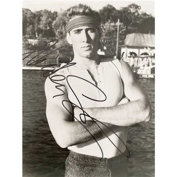 Nicholas Cage signed photo