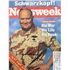 Image 1 : Norman Schwarzkopf signed magazine cover